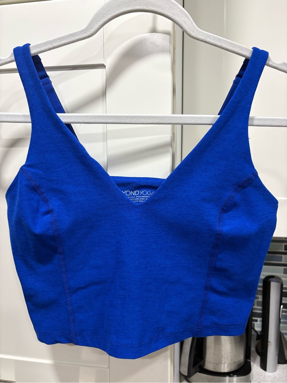 Beyond Yoga space dye cropped tank top